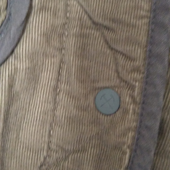 NWT REI Co-Op Norseland Insulated Army Cot Green Quilted Corduroy Medium Jacket - Picture 5 of 10